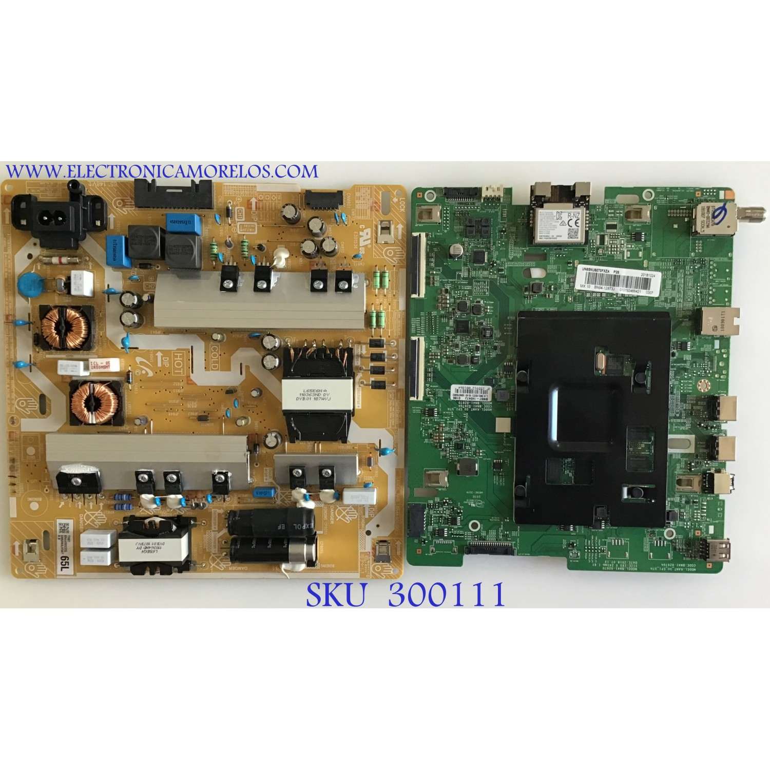 KIT DE TARJETAS PARA TV SAMSUNG / NUMERO DE PARTE MAIN BN94-08236W / BN41-02360B / BN97-09523B / BN9408236W / T-CON BN96-38630A / BN41-02111A / BN97-09030D / BN9638630A / PANEL CY-JJ032BGLV2H / MODELO UN32J525 / UN32J525DAFXZA TS01